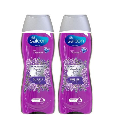Diğer 57858324443919999283959 Saloon Therml Duş Jeli Rahatlatici Lavanta & Leylak 450Ml 2Li Paket Açık Bej