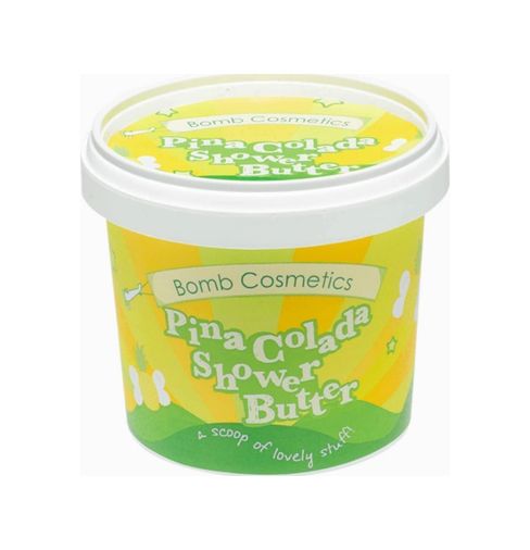 Diğer 57858324443969999283959 Bomb Cosmetics Pina Colada Temizleyici Duş Kremi 320 G Açık Bej