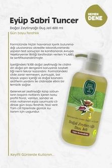 Diğer 57858324443995499283959 3'lü Doğal Zeytinyağlı Duş Jeli 600 Ml Ve Rosıe%100 Pamuk Açık Bej