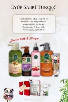Diğer 57858324444027899283959 The Adventure Krem, Argan Duş Jeli Ve Losyon, Macadamia Şampuan, Frambuazlı Tonik Ve Rosie Açık Bej