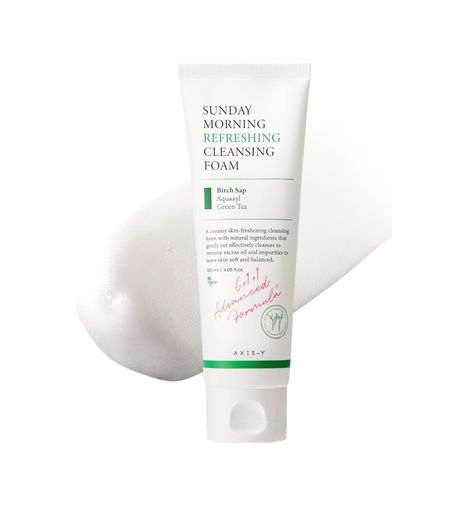 Diğer 57858324444044799283959 Axıs-Y Sunday Morning Refreshing Cleansing Foam Yüz Temizleme Köpüğü 120Ml Açık Bej