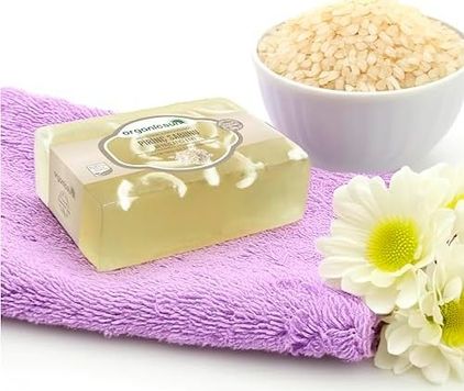 Diğer 57858324444113899283959 2'li Set Doğal Kabak Lifli Pirinç Sabunu Ve Lifsiz Pirinç Sabunu Acı Badem