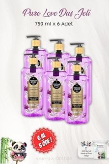 Diğer 57858324444129899283959 6 Al 5 Öde Pure Duş Jeli 750 Ml Ve Rosıe Açık Bej