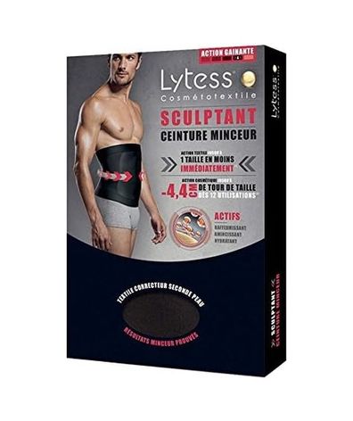 Diğer 57858324444148399283959 Lytess Lytess Men Sculpt&slim Slimming Belt 3Xl Noir İnceltici Ve Sıkılaştırıcı Etkili Erkek Korse 1 Paket 1 X 1 Adet Açık Ceviz