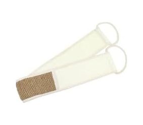 Diğer 57858324444206299283959 Sisal Lif Sırt Kesesi Kahverengi 8 Cm X 20 Cm Açık Kahverengi