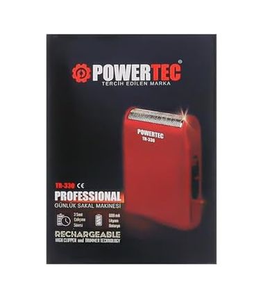 Diğer 57858324444364699283959 Powertec Tr-330 Günlük Sakal Makinesi 0