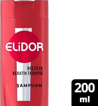 Diğer 57858324444655099283959 Elidor Saç Bakım Şampuanı Brezilya Keratin Terapisi 200 Ml