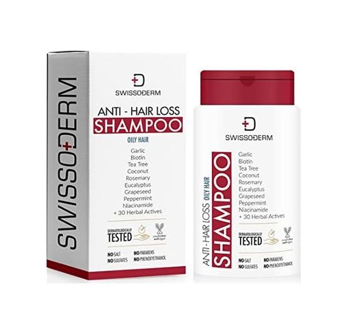 Diğer 57858324444655499283959 Swissoderm Dökülme Karşıtı Şampuan Yağlı Saçlar Için 300 Ml