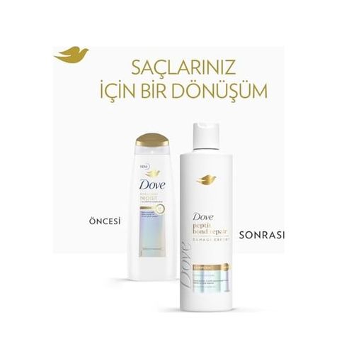 Diğer 57858324444677699283959 Dove Şampuan Peptit Repair 375 Ml