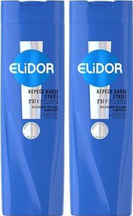 Diğer 57858324444730199283959 Elidor Şampuan Ve Saç Bakım Kremi Kepeğe Karşı Etkili 400 Ml 2Li Paket Açık Gri