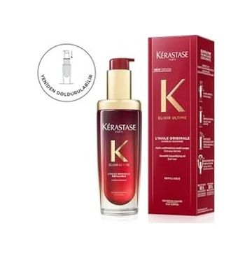 Diğer 57858324445188299283959 Kerastase Elixir Ultime Saç Bakım Yağı - Limited Edition 75Ml