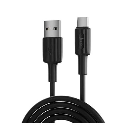 Diğer 57858324448538299283959 12W Usb-A To Type-C Silikon Hızlı Şarj Ve Data Kablosu Siyah 2 Metre 02X1.5