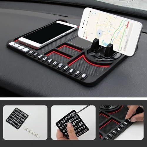Diğer 57858324448936099283959 Araç İçi Telefon Tutucu Vakumlu Araba Telefon Tutucu Araba Numaratör, 360 Döner Başlık, Vakumlu Oto Telefon Tutucu Siyah 1