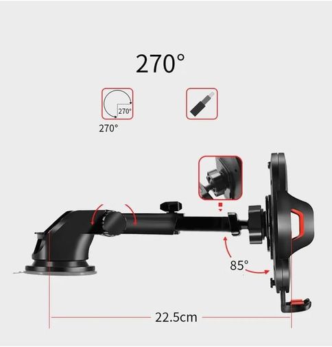 Diğer 57858324448954299283959 Araç Içi Torpido Üzeri 360 Dönebilen Tasarım Profesyonel Araç İçi Telefon Tutucu Vantuzlu Model Uyumlu Kullanımı Kolay Güçlü Tutucu Uyumlu Uyumlu Y12-G2 Y12-G2 1