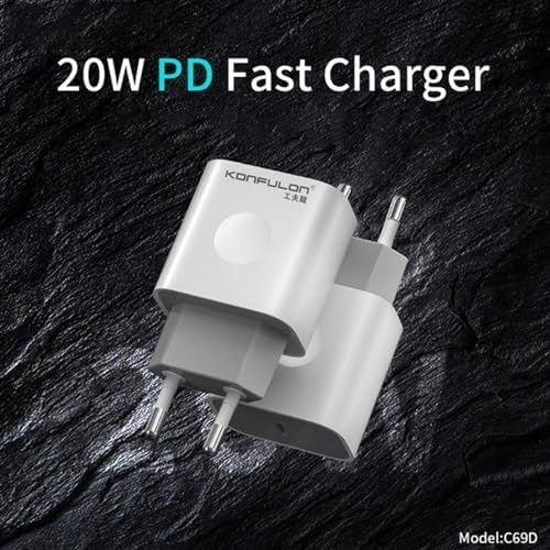 Diğer 57858324449120999283959 Yeni Nesil Pd-Type-C 20W Şarj Cihazı Başlığı C69D Beyaz Acı Kahve