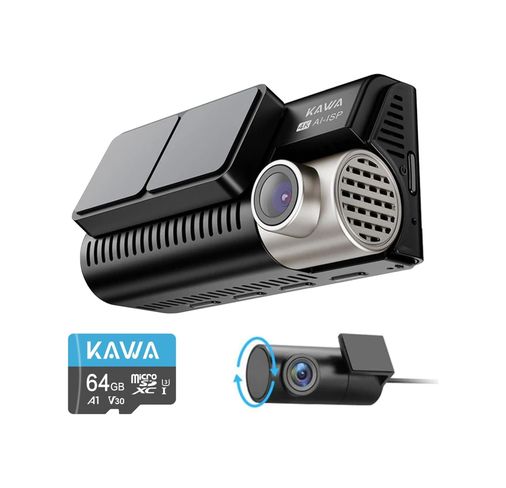 Diğer 57858324449133099283959 D11 2 Kameralı Ön/arka 4K+1080P Starvıs Sensörlü Yapay Zeka Destekli Wi-Fi Gps'li Araç Kamerası 3D M-Logo Model 5 Vites