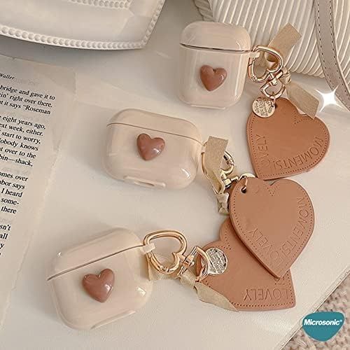 Diğer 57858324449247299283959 Airpods 1. Nesil / 2. Nesil İçin Kılıf Süslü Kalp Desenli Kırmızı Airpods 1/2 İle Uyumlu Kılıf - Kırmızı Addison