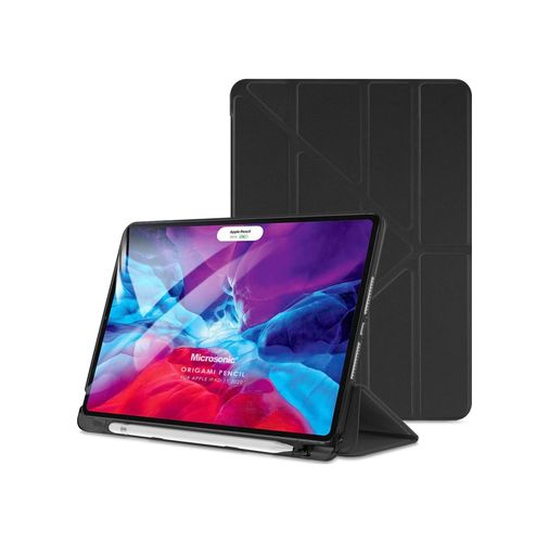 Diğer 57858324449284199283959 İpad Pro 11 2024 Kılıf A2836-A2837 Origami Pencil Siyah İpad Pro 11 2024 İle Uyumlu Kılıf - Siyah Addison