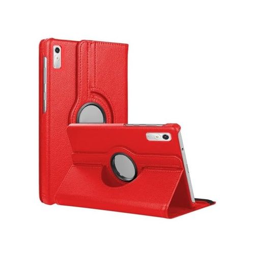 Diğer 57858324449308299283959 Tab P11 Pro 2.nesil İçin Kılıf Zab50094Tr 360 Rotating Stand Deri Tab P11 Pro 2.nesil İle Uyumlu Kılıf - Kırmızı Addison