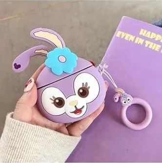 Diğer 57858324449349999283959 3. Nesil İle Uyumlu Figürlü Silikon Kulaklık Kılıfı, Rabbit Addison