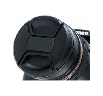 Diğer 57858324449484699283959 62 Mm On Lens Kapağı, Objektif Kapağı Bağcıklı Açık Ahşap