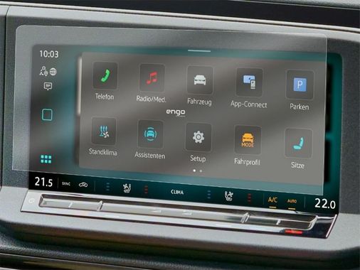 Diğer 57858324449560399283959 Caddy 10 İnç Mat Ekran Koruyucu Multimedya