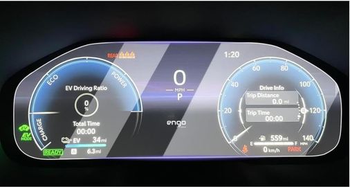 Diğer 57858324449583499283959 Rav4 Mat Ekran Koruyucu 12.3 İnç Dijital Gösterge
