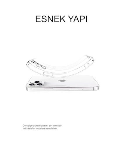 Diğer 57858324450192399283959 Camon 30 İle Uyumlu Kapak Kamera Korumalı Süper Silikon Şeffaf Kılıf Addison