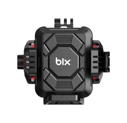 Diğer 57858324450489299283959 Bix Bmph04 Ayna Bağlantılı 360 Ayarlanabilir Titreşim Önleyici Motosiklet & Bisiklet Telefon Tutucu 4296