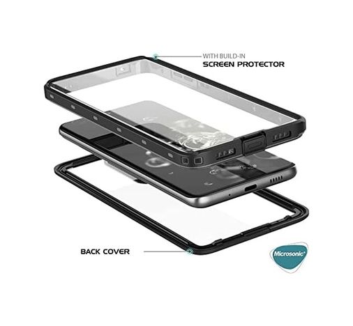 Diğer 57858324450623299283959 Galaxy S23 İçin Kılıf Waterproof 360 Full Body Protective Siyah Galaxy S23 İle Uyumlu Kılıf - Siyah Addison