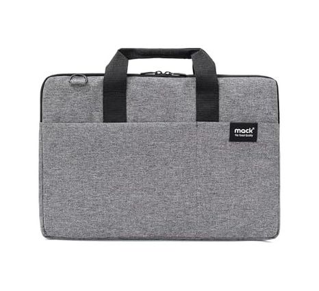 Diğer 57858324451276599283959 Mack Cityfit Mcc-702 Laptop Çantası, Erkekler Ve Kadınlar İçin Profesyonel Bilgisayar Çantası, 13,3 İnç - 14.1 İnç Notebook Çantası, Evrak Çantası, Gri 4296
