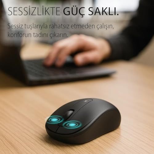 Diğer 57858324451450499283959 Inca Iwm-311St Sılent Wireless Mouse Siyah,komple Rubber Soft Yüzey,sessiz Tuş,ergonomik Dizayn, Konforlu Dokunuş Hissi,1600Dpı, Usb Alıcı, 10M Çekim,uzun Pil Ömrü, Enerji Tasarrufu Uyku Modu Açık Beyaz 2Xl