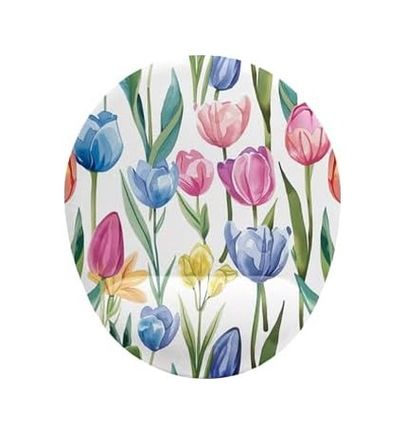 Diğer 57858324451605699283959 Lale Desenli Bilek Destekli Mouse Pad 001