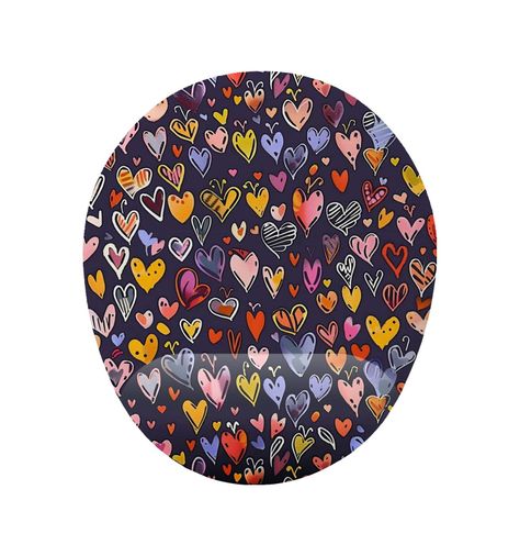 Diğer 57858324451614399283959 Kalp Desenli Bilek Destekli Mouse Pad 001