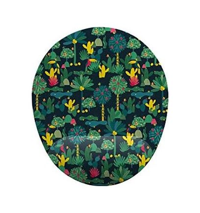 Diğer 57858324451662499283959 Kaktüs Ve Orman Desenli Bilek Destekli Mouse Pad 001