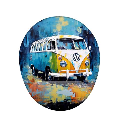 Diğer 57858324451706599283959 Retro Minibüs Mouse Pad 001