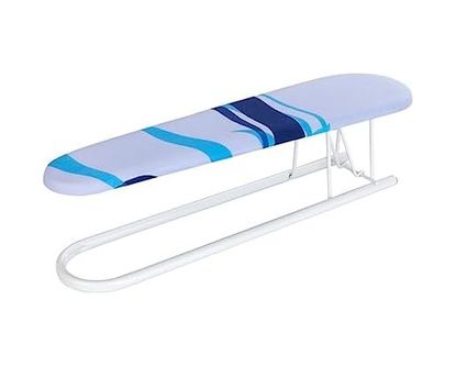 Diğer 57858324451956299283959 Sleeve Ütü Masası Dekoratif Kılıflı Sleeve Ütü Masası Beyaz Açık Ahşap