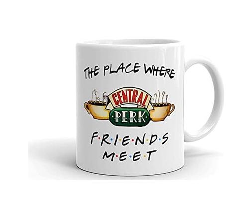 Diğer 57858324452091299283959 Central Perk Kupa Bardak Açık Altın