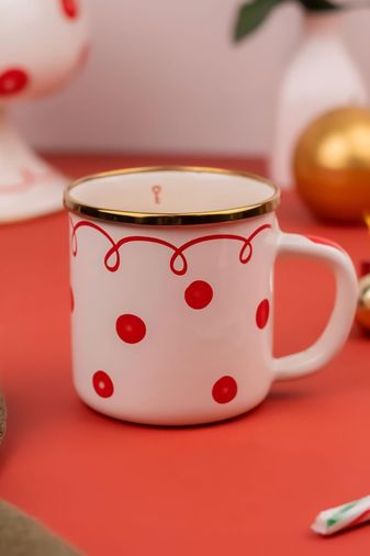 Diğer 57858324452092299283959 Merry Yılbaşı Temalı Kupa Açık Altın
