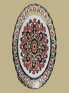 Diğer 57858324452242099283959 Porselen 17 Cm Duvar Tabağı Açık