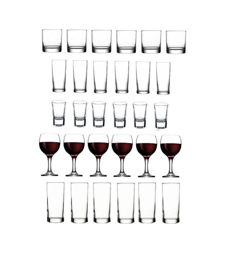 Diğer 57858324452441099283959 30 Parça Set Istanbul Viski Rakı Shot Votka Ve Şarap Bardağı Seti 1