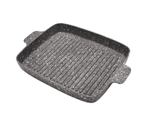 Diğer 57858324452535199283959 Perge Döküm Izgara Tava 30X25 Cm Açık Ceviz