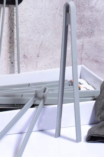 Diğer 57858324452589499283959 Porselen Diyarı Silikon Tutacak Maşa 29 Cm Füme Abanoz