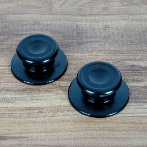 Diğer 57858324452622499283959 2 Adet Cam Tencere Kapağı Tepesi, Kapak Tepesi, Kapak Kulbu, Tencere Kapağı Tutacağı 001 Siyah