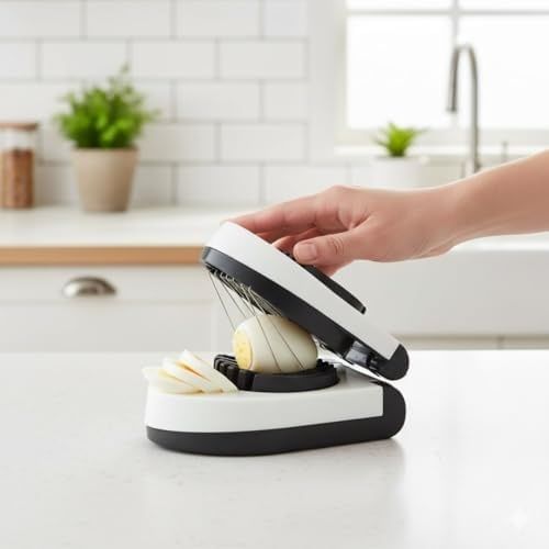 Diğer 57858324452655299283959 Yumurta Dilimleme Aparatı Pratik Yumurta Kesici Paslanmaz Çelik Teller 8 12 Cm Mutfak Yardımcısı 1