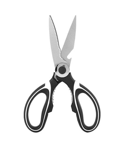 Diğer 57858324452673499283959 Keskin Mutfak Makası, Çok Amaçlı Paslanmaz Çelik, Tavuk, Balık, Et, Sebzeler, Otlar, Barbekü, Çiçekler, Kuruyemişler İçin Mutfak Makası Ağır Hizmet Tipi Çelik Abanoz