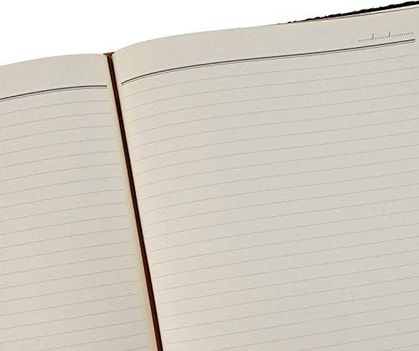 Diğer 57858324452718899283959 2K 5464 Ajanda/defter Tarihsiz 17X24 Çizgili 160 Yaprak Ivory Kağıt Telefon Kılıflı, Kahverengi Açık Gri