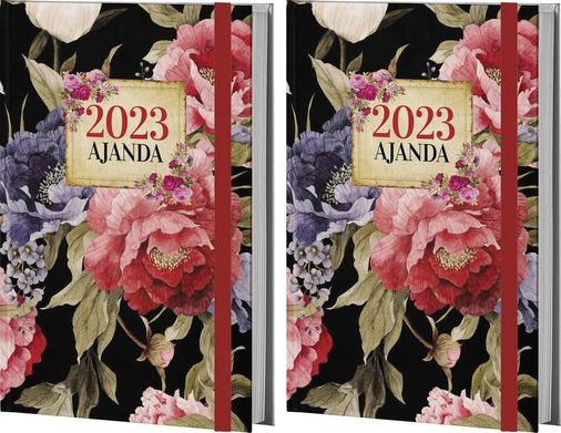Diğer 57858324452723099283959 Halk Kitabevi Mor Kelebek Retro 2023 Ajanda, 13.5X21Cm, 128 Sayfa, Ciltli 2Li Paket Açık Gri