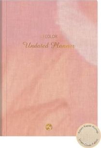 Diğer 57858324452791899283959 Le Ciltli Süresiz Planlayıcı Pembe 17X24 Açık Gri