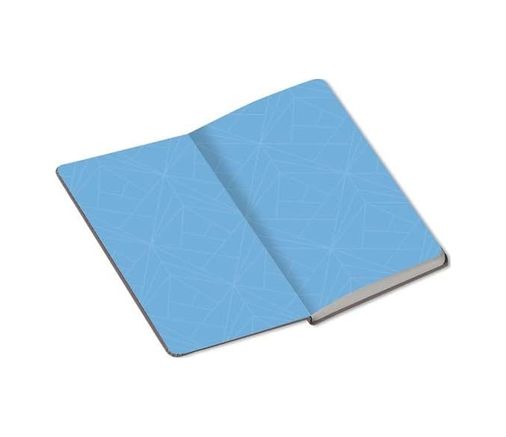 Diğer 57858324452805999283959 Le Mermer Defter Çizgili 17X24Cm Açık Gri
